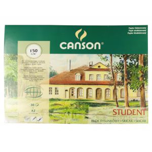Blok rysunkowy Canson Student A2/30/150g